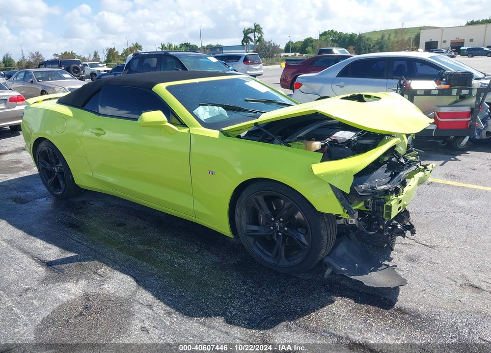 2020 CHEVROLET CAMARO RWD 2SS VIN: 1G1FH3D78L0142220