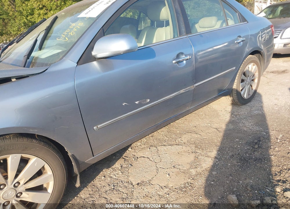 2009 HYUNDAI SONATA LIMITED V6 VIN: 5NPEU46FX9H468475