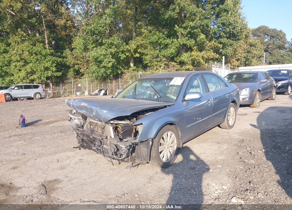 2009 HYUNDAI SONATA LIMITED V6 VIN: 5NPEU46FX9H468475