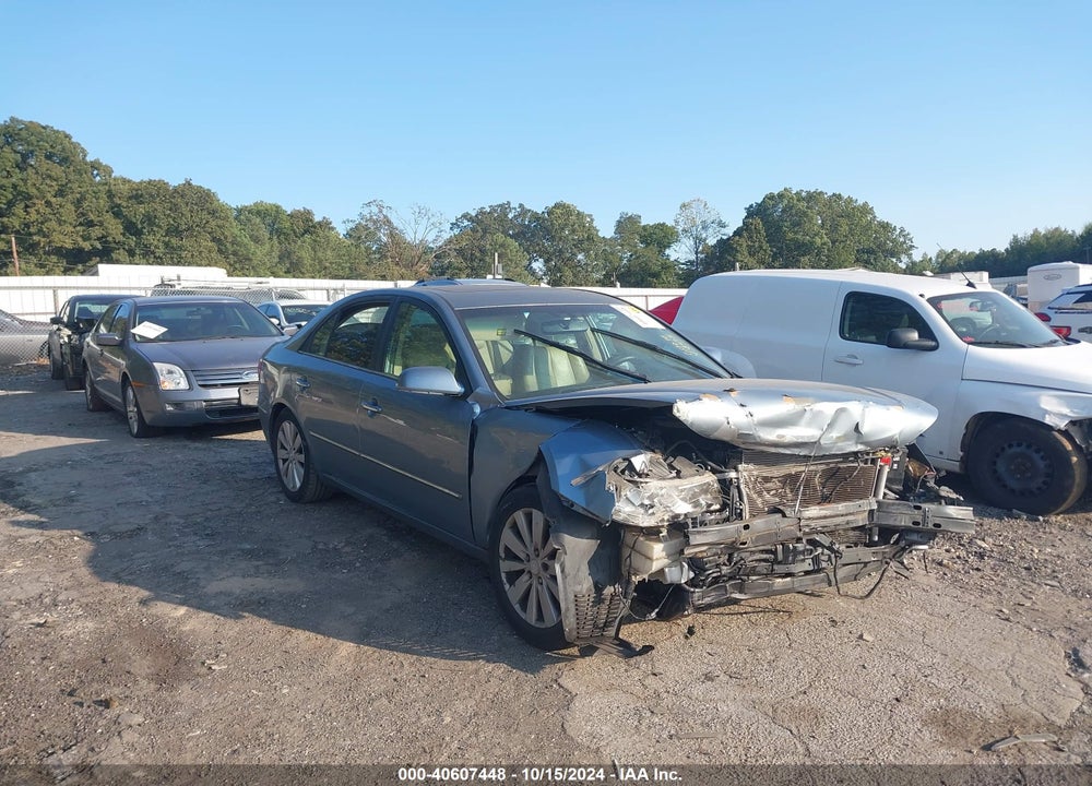 2009 HYUNDAI SONATA LIMITED V6 VIN: 5NPEU46FX9H468475