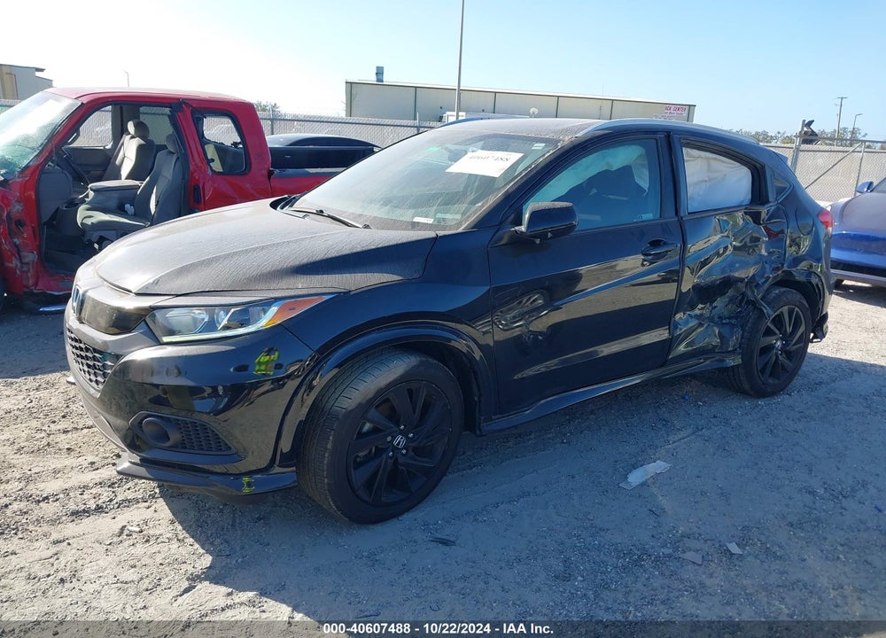 2022 HONDA HR-V 2WD SPORT VIN: 3CZRU5H17NM721906