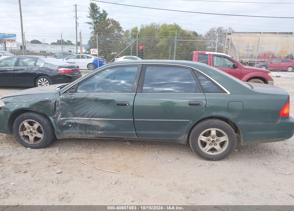 2000 TOYOTA AVALON XL VIN: 4T1BF28B1YU007659