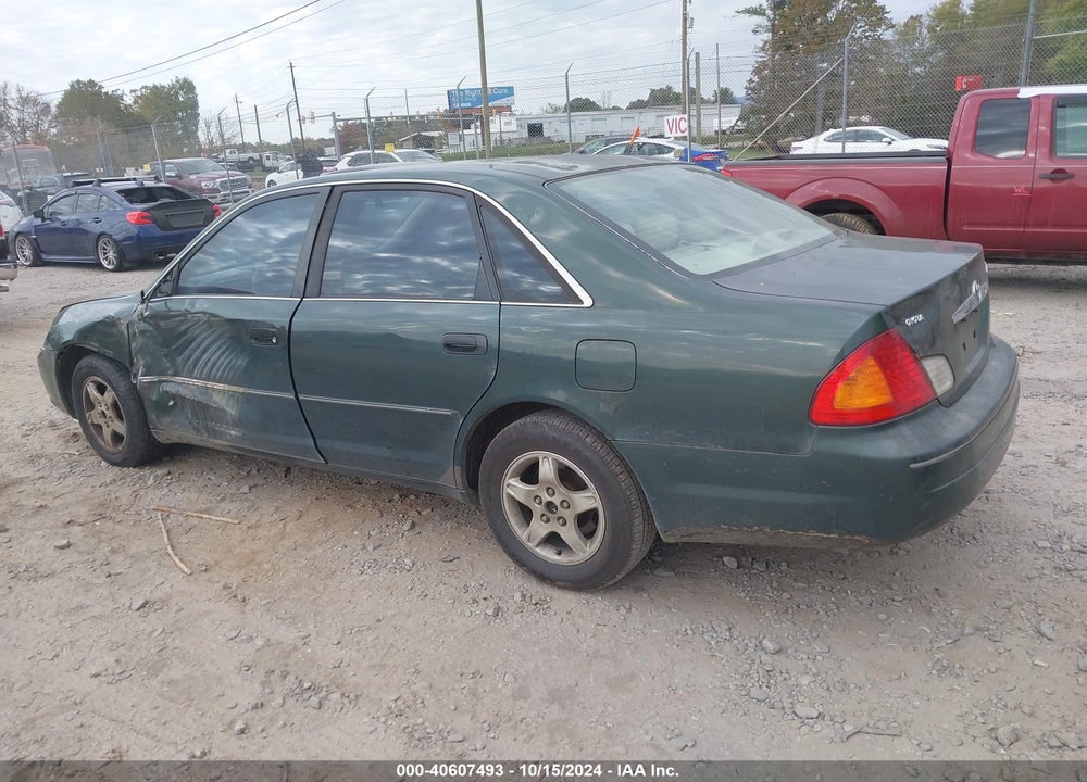 2000 TOYOTA AVALON XL VIN: 4T1BF28B1YU007659