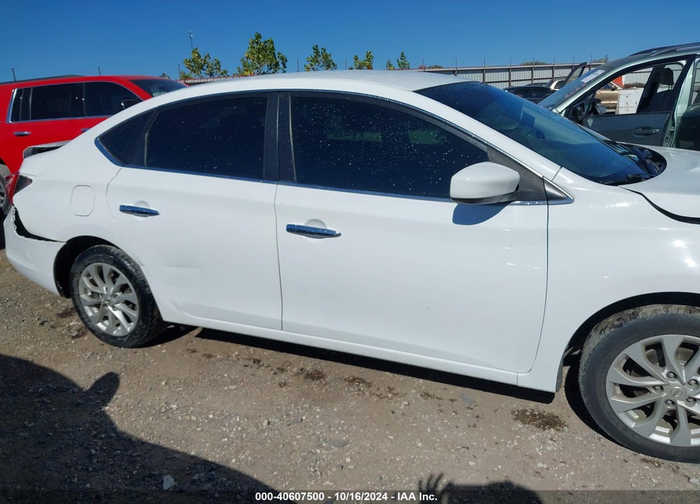 2018 NISSAN SENTRA SV VIN: 3N1AB7APXJL649055