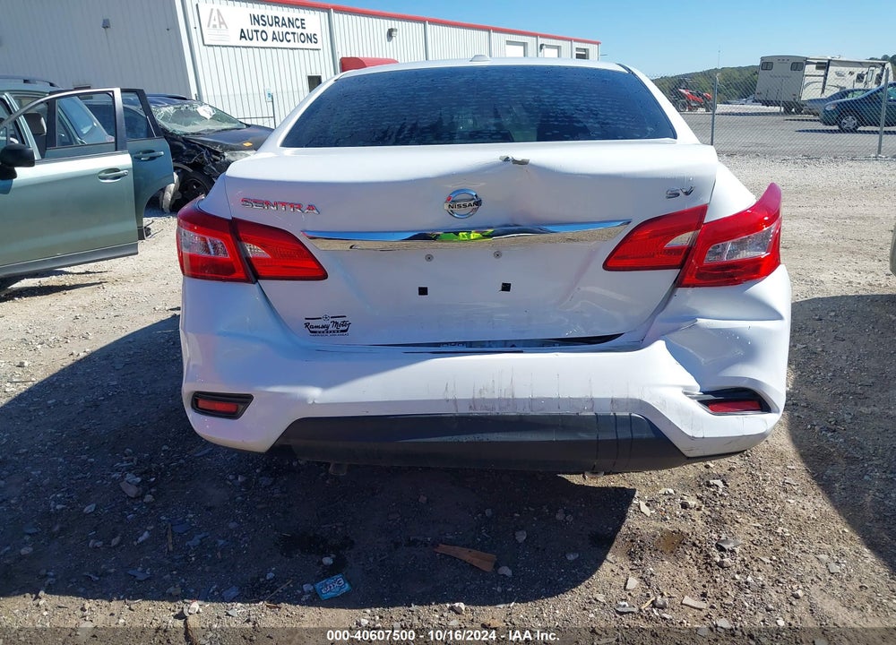 2018 NISSAN SENTRA SV VIN: 3N1AB7APXJL649055