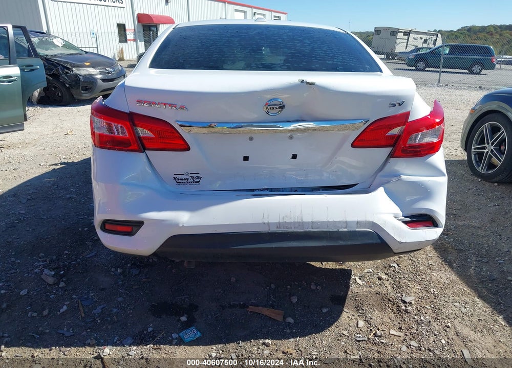 2018 NISSAN SENTRA SV VIN: 3N1AB7APXJL649055