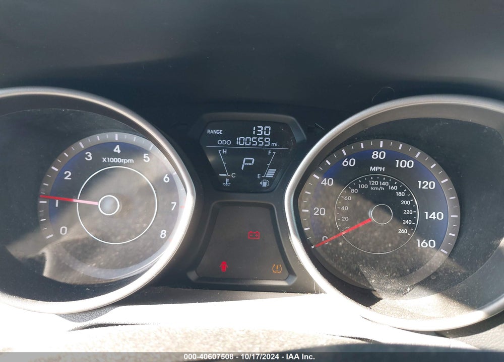 2013 HYUNDAI ELANTRA GLS VIN: KMHDH4AE7DU809887