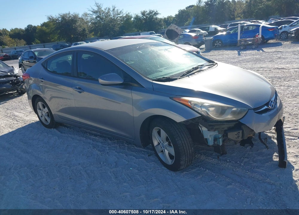 2013 HYUNDAI ELANTRA GLS VIN: KMHDH4AE7DU809887