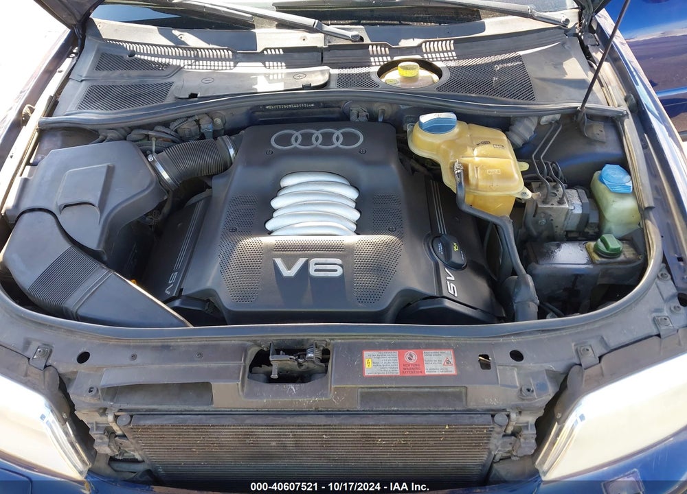 1999 AUDI A4 2.8 VIN: WAUED28D9XA311344