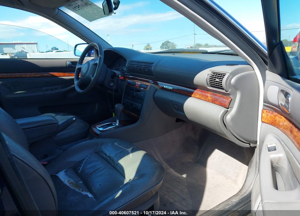 1999 AUDI A4 2.8 VIN: WAUED28D9XA311344