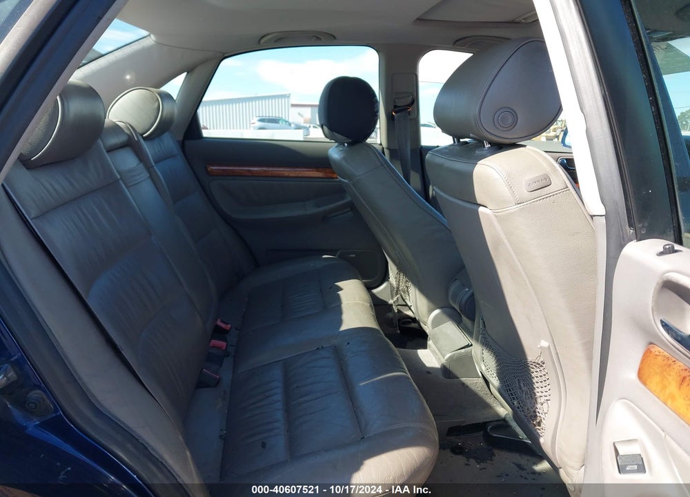 1999 AUDI A4 2.8 VIN: WAUED28D9XA311344