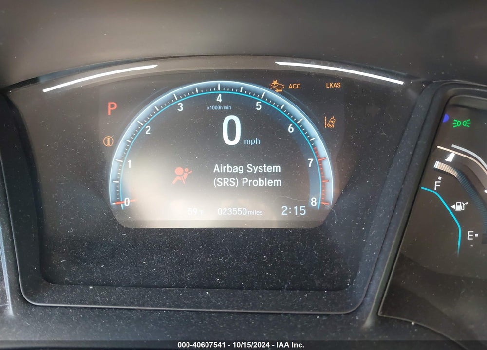 2021 HONDA CIVIC LX VIN: 19XFC2F67ME000289
