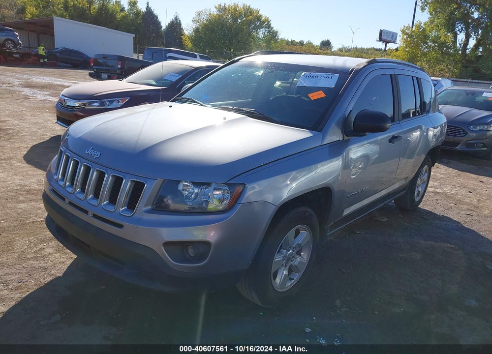 2015 JEEP COMPASS SPORT VIN: 1C4NJCBA4FD335242