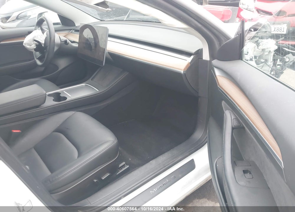 2022 TESLA MODEL 3 REAR-WHEEL DRIVE VIN: 5YJ3E1EA8NF332332
