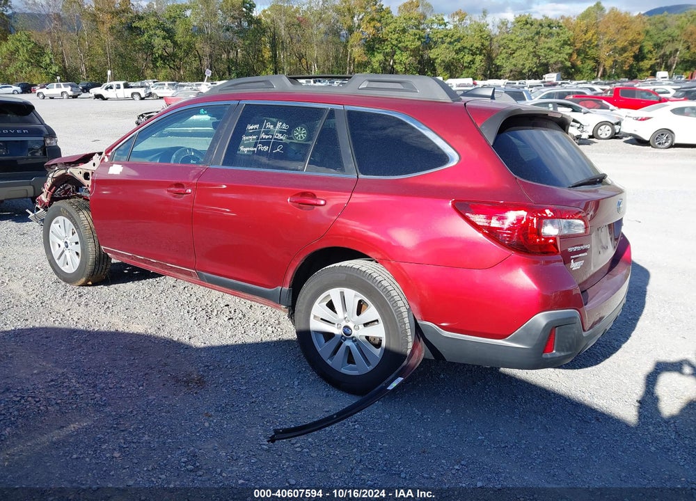 2019 SUBARU OUTBACK 2.5I PREMIUM VIN: 4S4BSAFC3K3315124