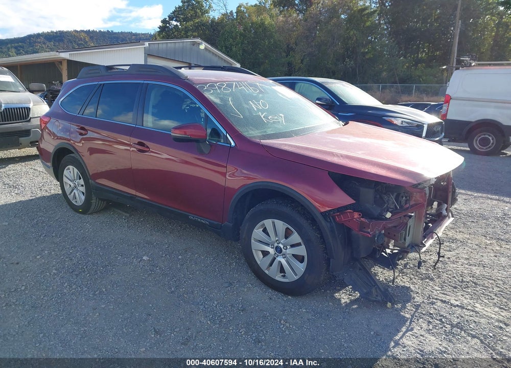 2019 SUBARU OUTBACK 2.5I PREMIUM VIN: 4S4BSAFC3K3315124