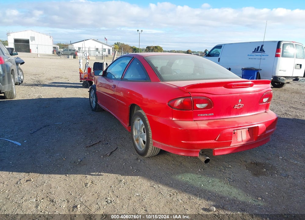2002 CHEVROLET CAVALIER Z24 VIN: 1G1JH12T527140803