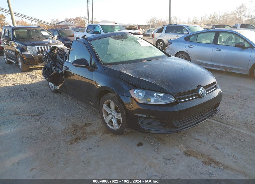 2015 VOLKSWAGEN GOLF SPORTWAGEN TDI S 4-DOOR VIN: 3VWCA7AU4FM508222