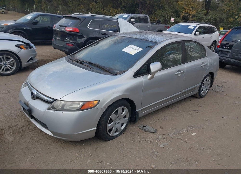 2006 HONDA CIVIC LX VIN: 1HGFA16596L051778