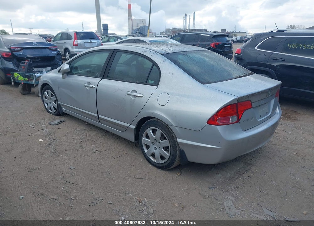 2006 HONDA CIVIC LX VIN: 1HGFA16596L051778