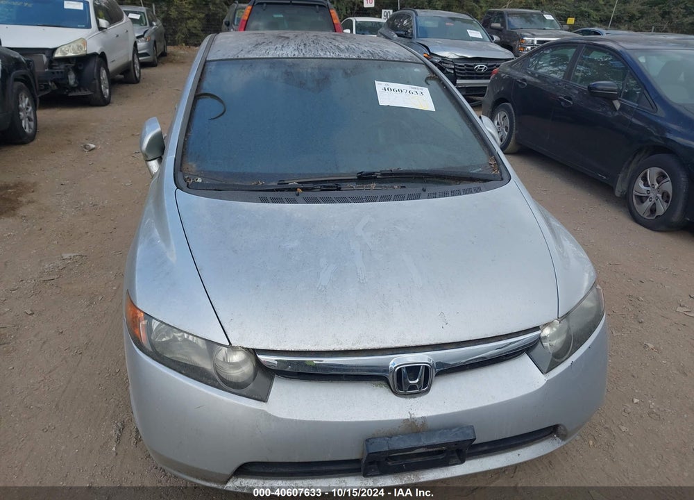 2006 HONDA CIVIC LX VIN: 1HGFA16596L051778