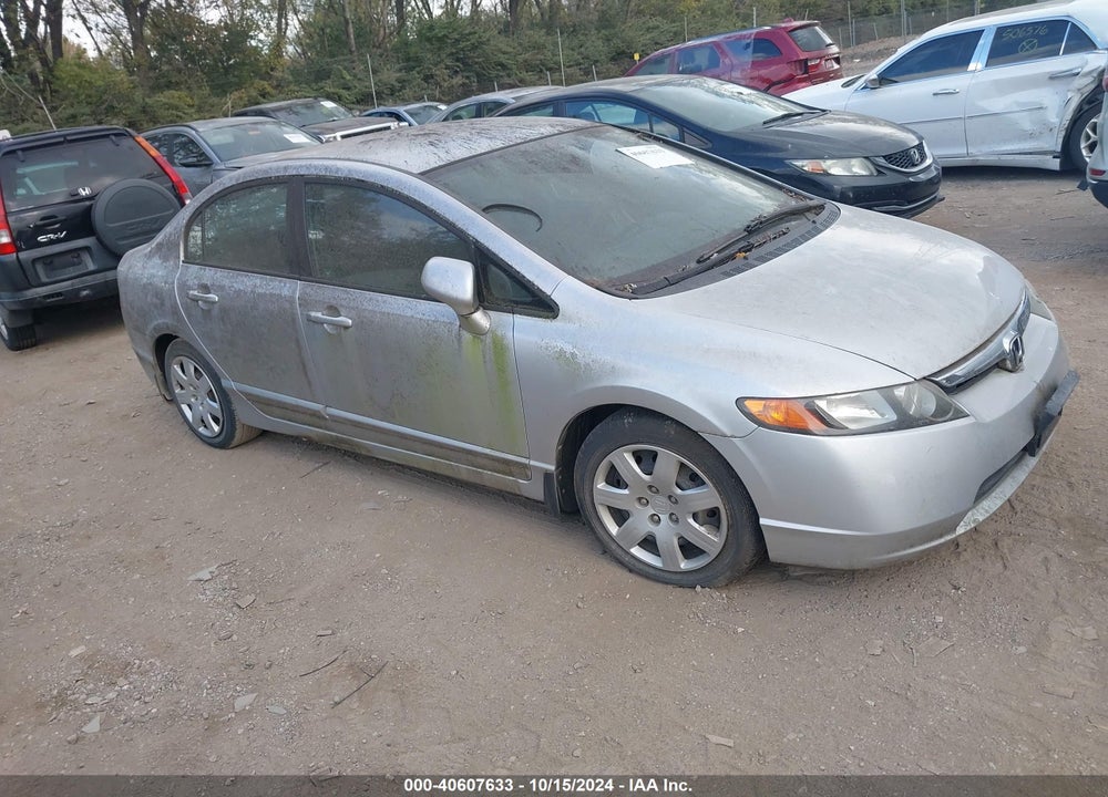 2006 HONDA CIVIC LX VIN: 1HGFA16596L051778