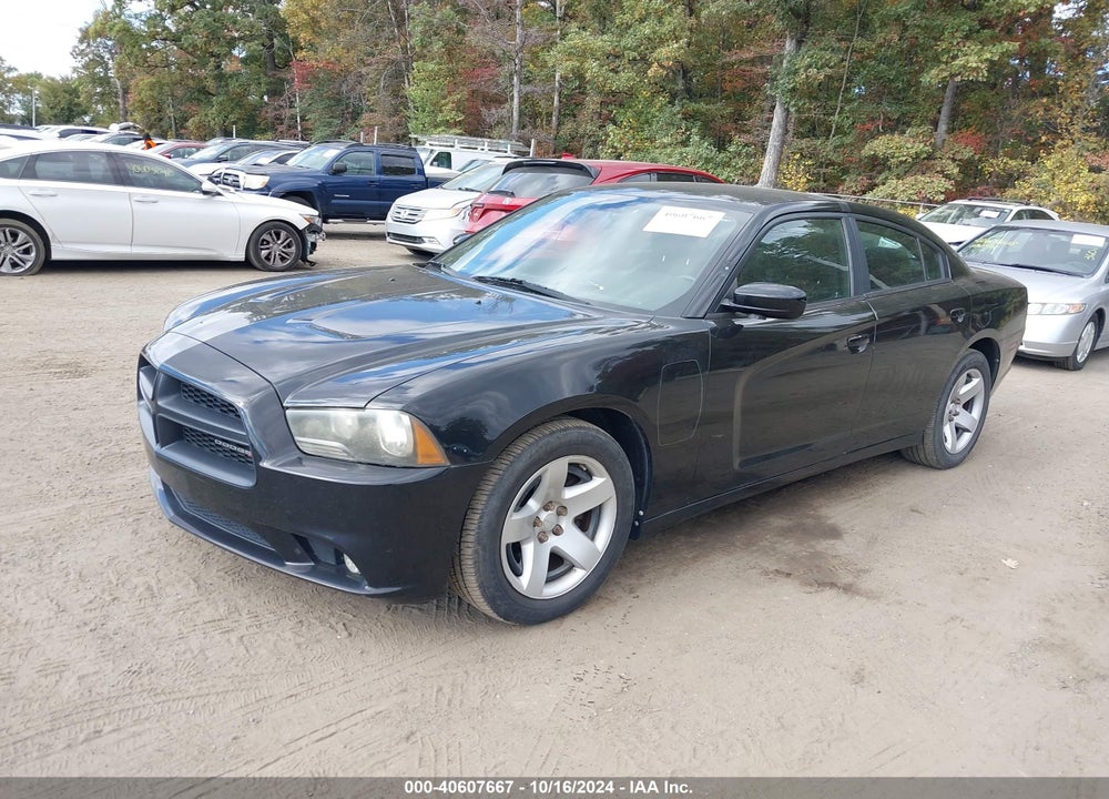 2014 DODGE CHARGER POLICE VIN: 2C3CDXAT0EH124747