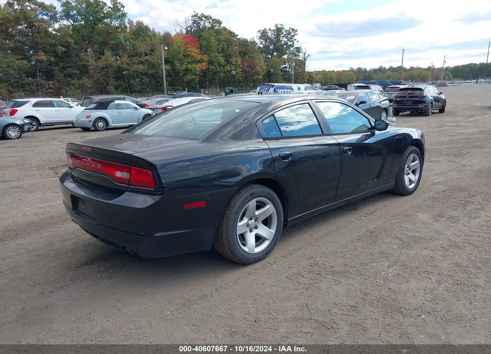 2014 DODGE CHARGER POLICE VIN: 2C3CDXAT0EH124747