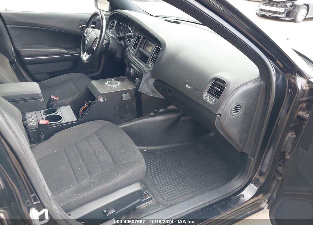 2014 DODGE CHARGER POLICE VIN: 2C3CDXAT0EH124747