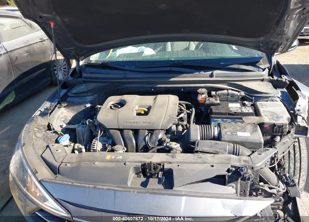 2019 HYUNDAI ELANTRA SEL VIN: 5NPD84LF0KH419764