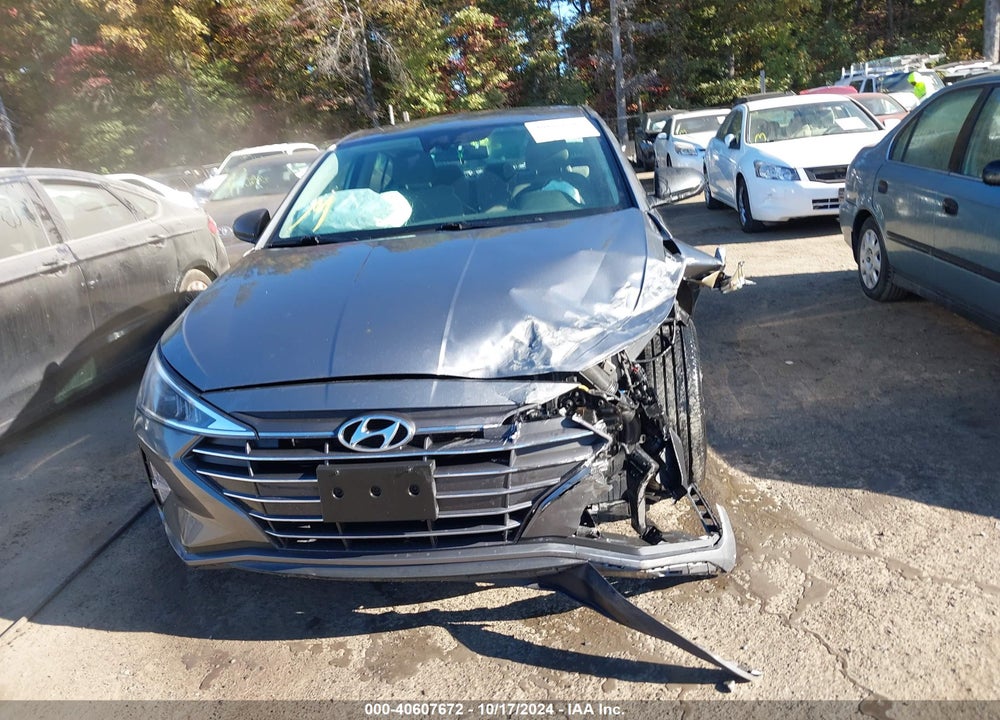 2019 HYUNDAI ELANTRA SEL VIN: 5NPD84LF0KH419764