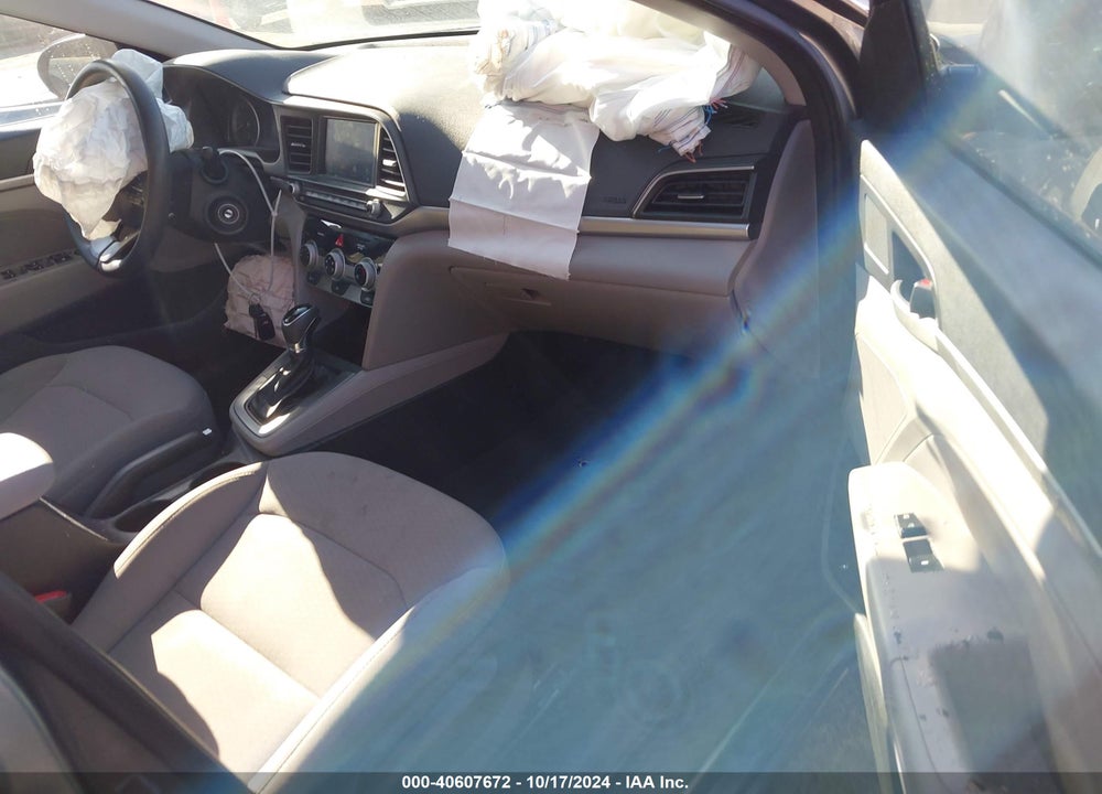 2019 HYUNDAI ELANTRA SEL VIN: 5NPD84LF0KH419764