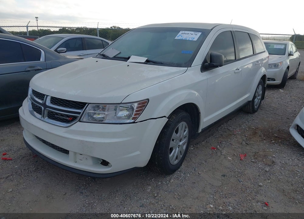 2014 DODGE JOURNEY AMERICAN VALUE PKG VIN: 3C4PDCAB6ET248171