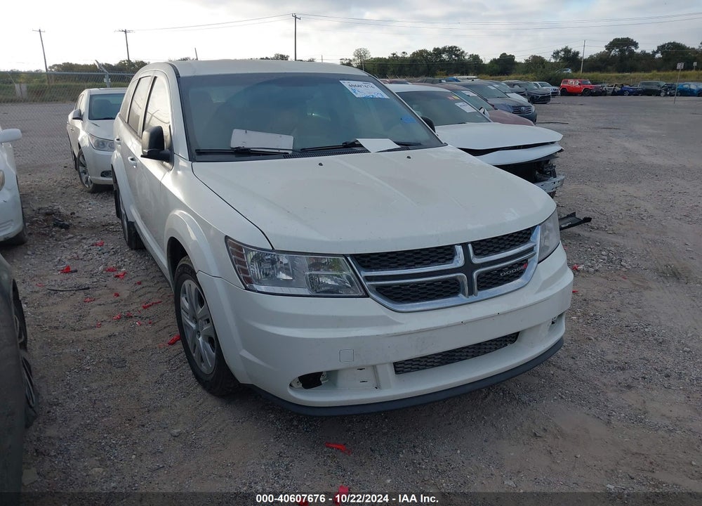 2014 DODGE JOURNEY AMERICAN VALUE PKG VIN: 3C4PDCAB6ET248171