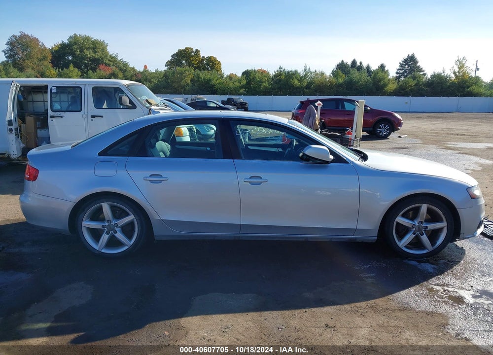 2011 AUDI A4 2.0T PREMIUM VIN: WAUKFBFL1BN050414