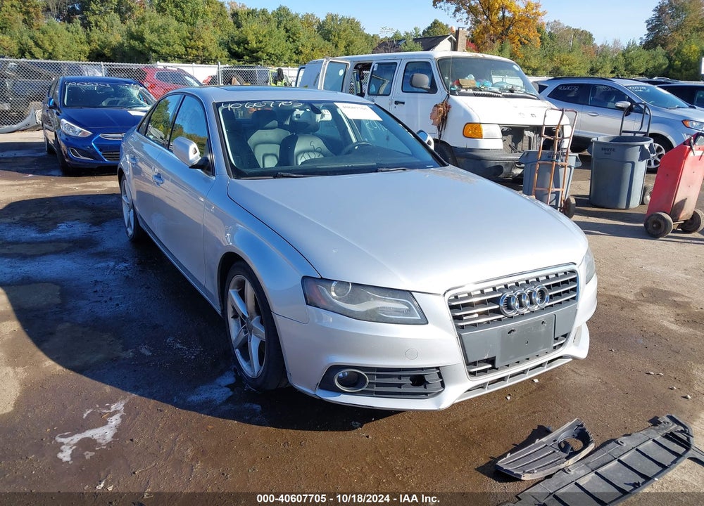 2011 AUDI A4 2.0T PREMIUM VIN: WAUKFBFL1BN050414