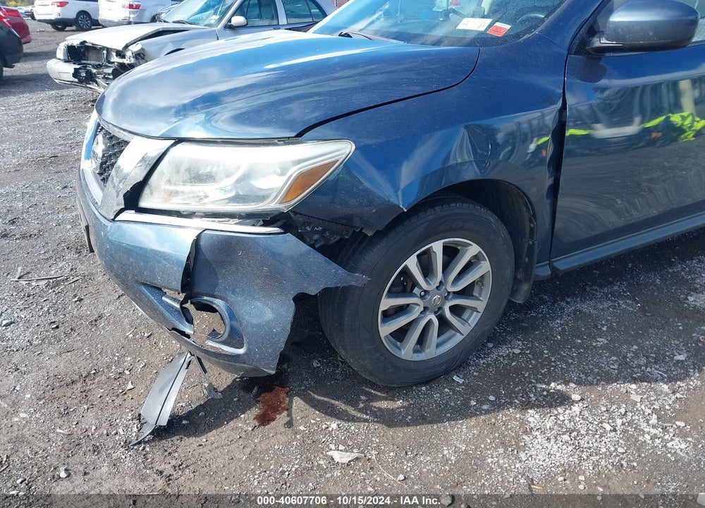 2013 NISSAN PATHFINDER S VIN: 5N1AR2MMXDC640820