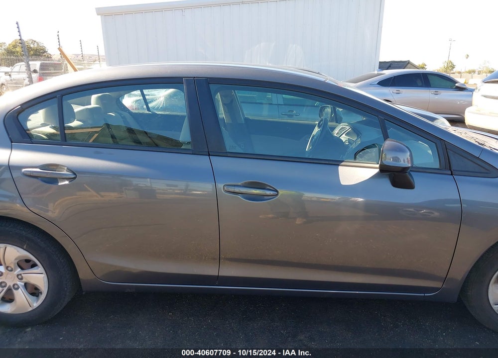 2013 HONDA CIVIC LX VIN: 19XFB2F55DE094294