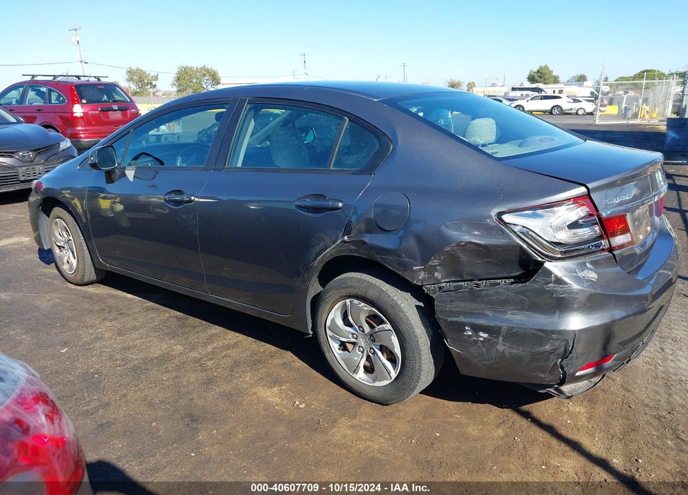2013 HONDA CIVIC LX VIN: 19XFB2F55DE094294