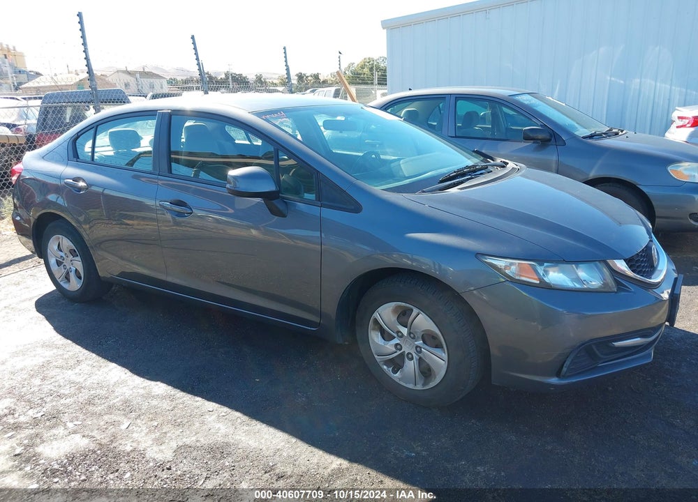 2013 HONDA CIVIC LX VIN: 19XFB2F55DE094294