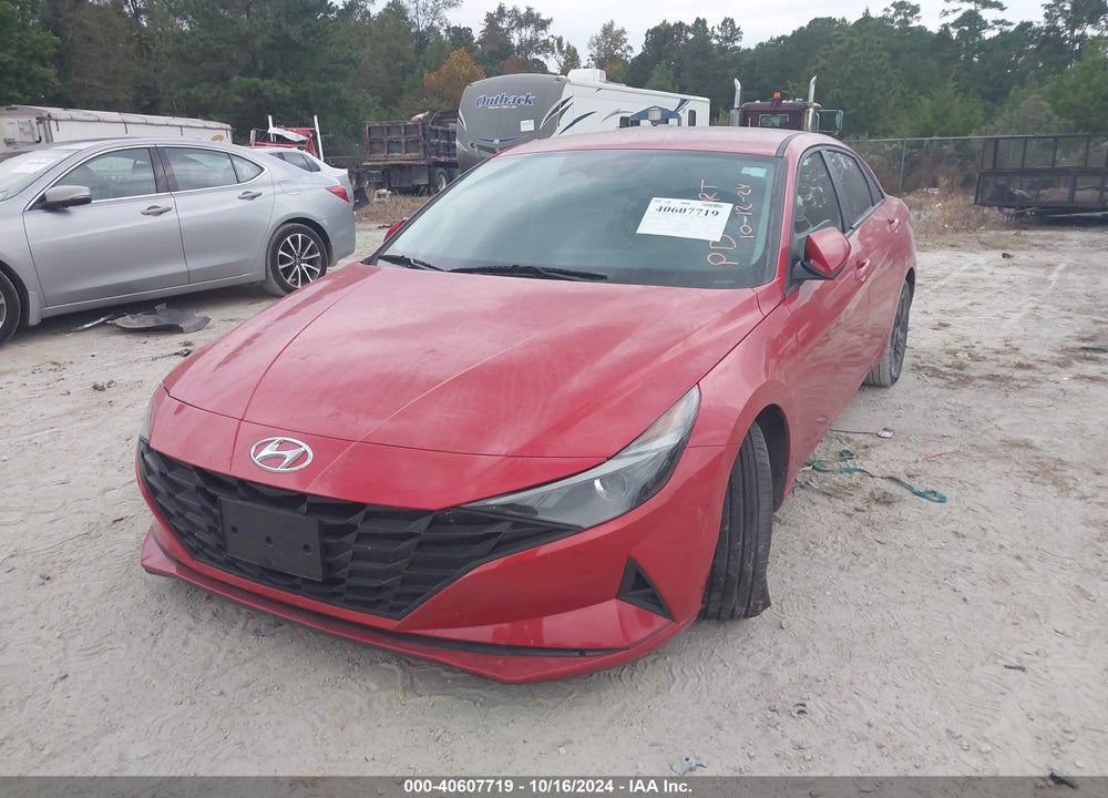2021 HYUNDAI ELANTRA SEL VIN: 5NPLM4AG5MH033878