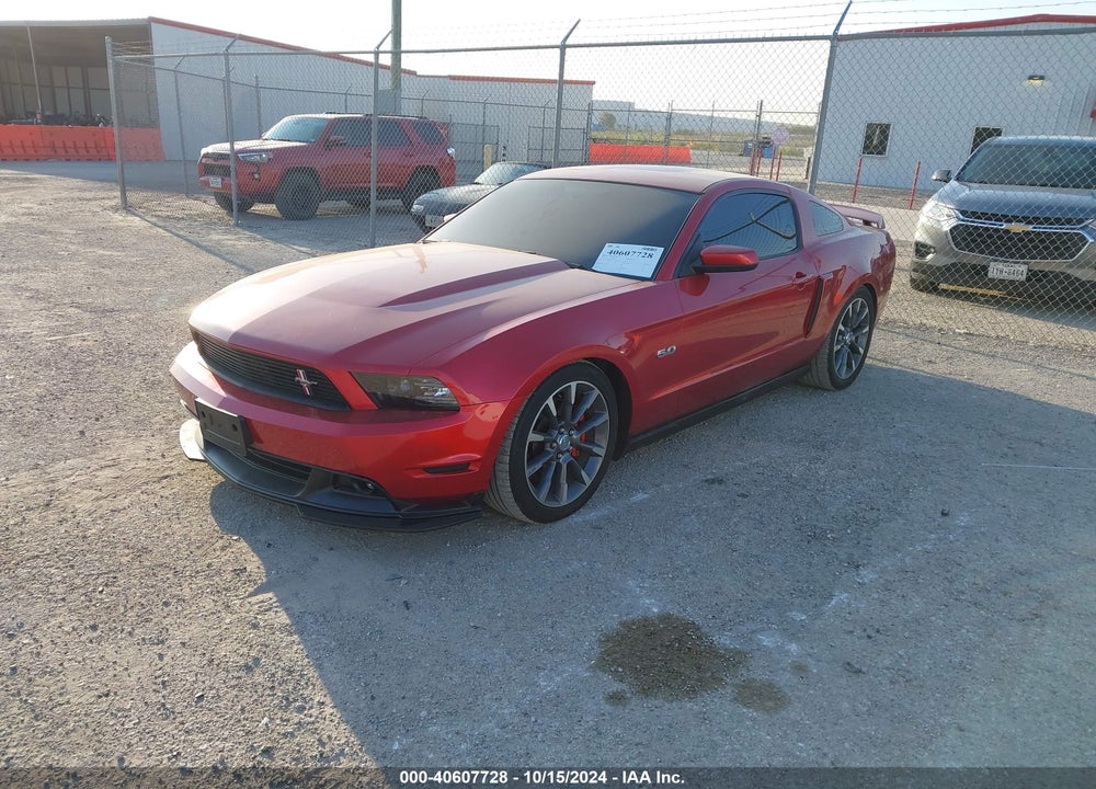 2011 FORD MUSTANG GT PREMIUM VIN: 1ZVBP8CF1B5104793