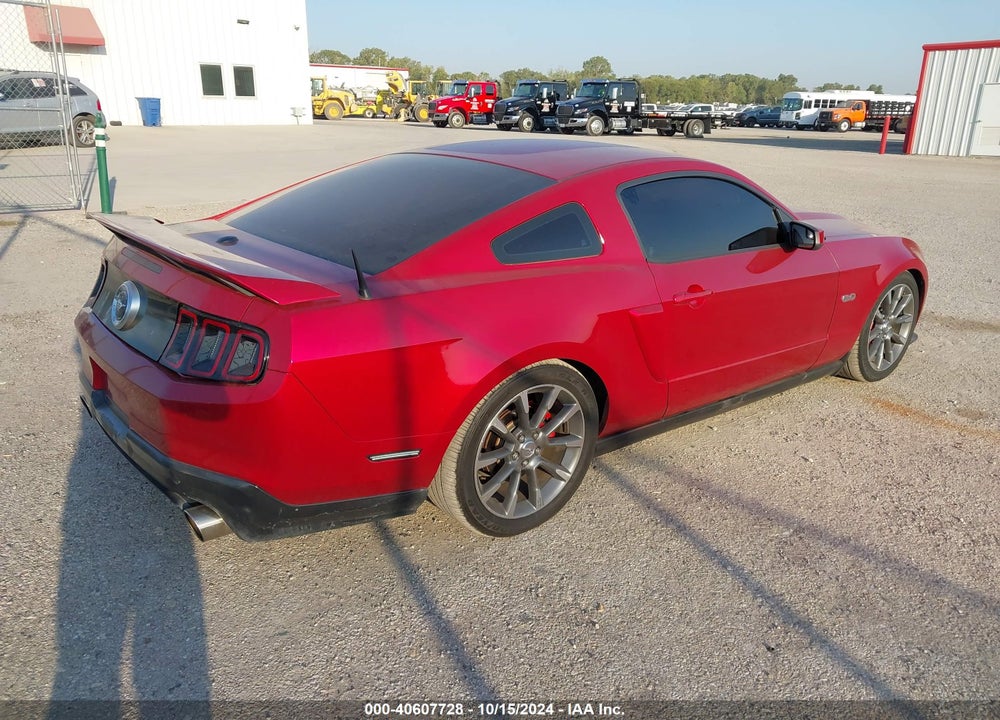2011 FORD MUSTANG GT PREMIUM VIN: 1ZVBP8CF1B5104793