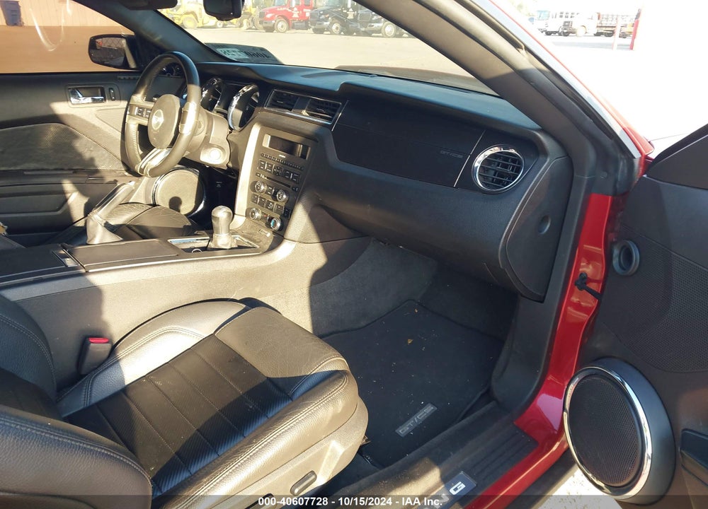 2011 FORD MUSTANG GT PREMIUM VIN: 1ZVBP8CF1B5104793