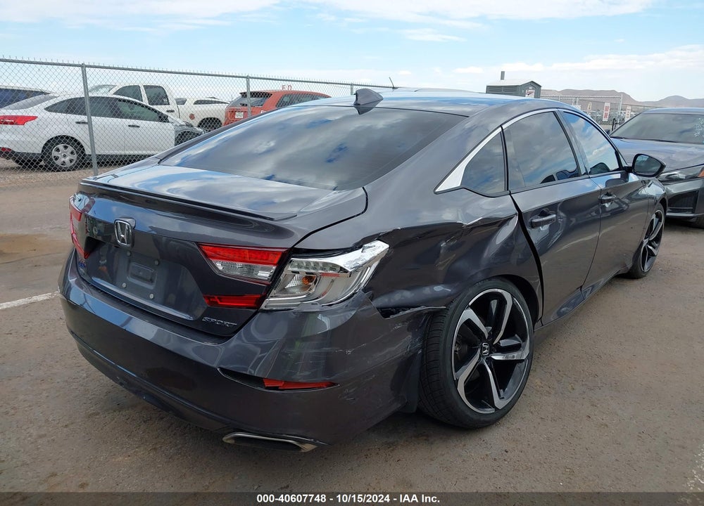 2018 HONDA ACCORD SPORT VIN: 1HGCV1F34JA231373