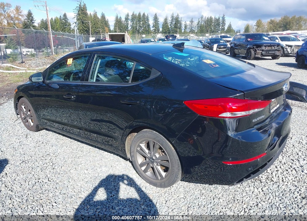 2018 HYUNDAI ELANTRA SEL VIN: 5NPD84LF6JH311213
