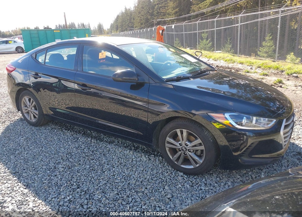 2018 HYUNDAI ELANTRA SEL VIN: 5NPD84LF6JH311213