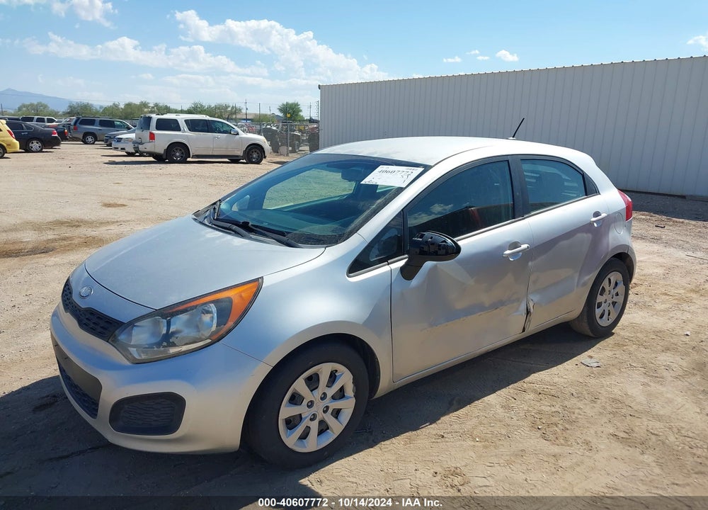 2013 KIA RIO LX VIN: KNADM5A37D6239153