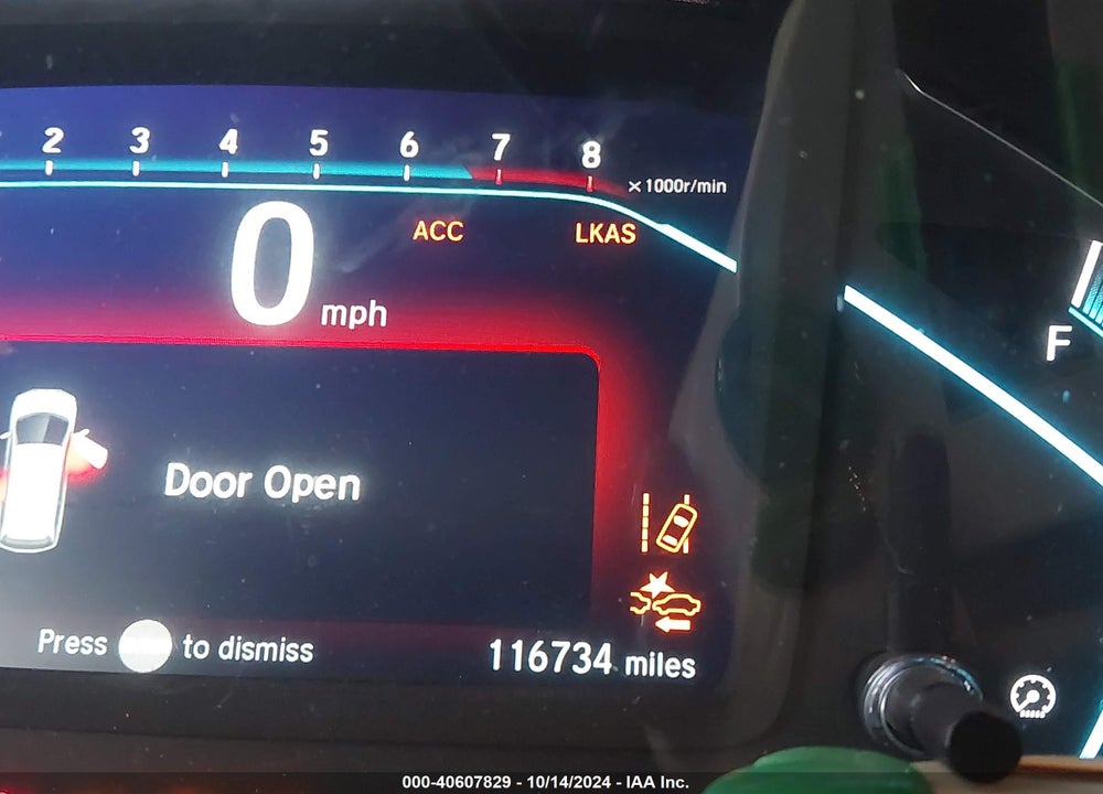 2018 HONDA ODYSSEY ELITE VIN: 5FNRL6H99JB000862