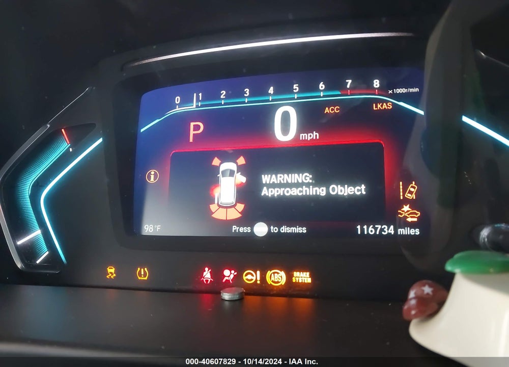 2018 HONDA ODYSSEY ELITE VIN: 5FNRL6H99JB000862